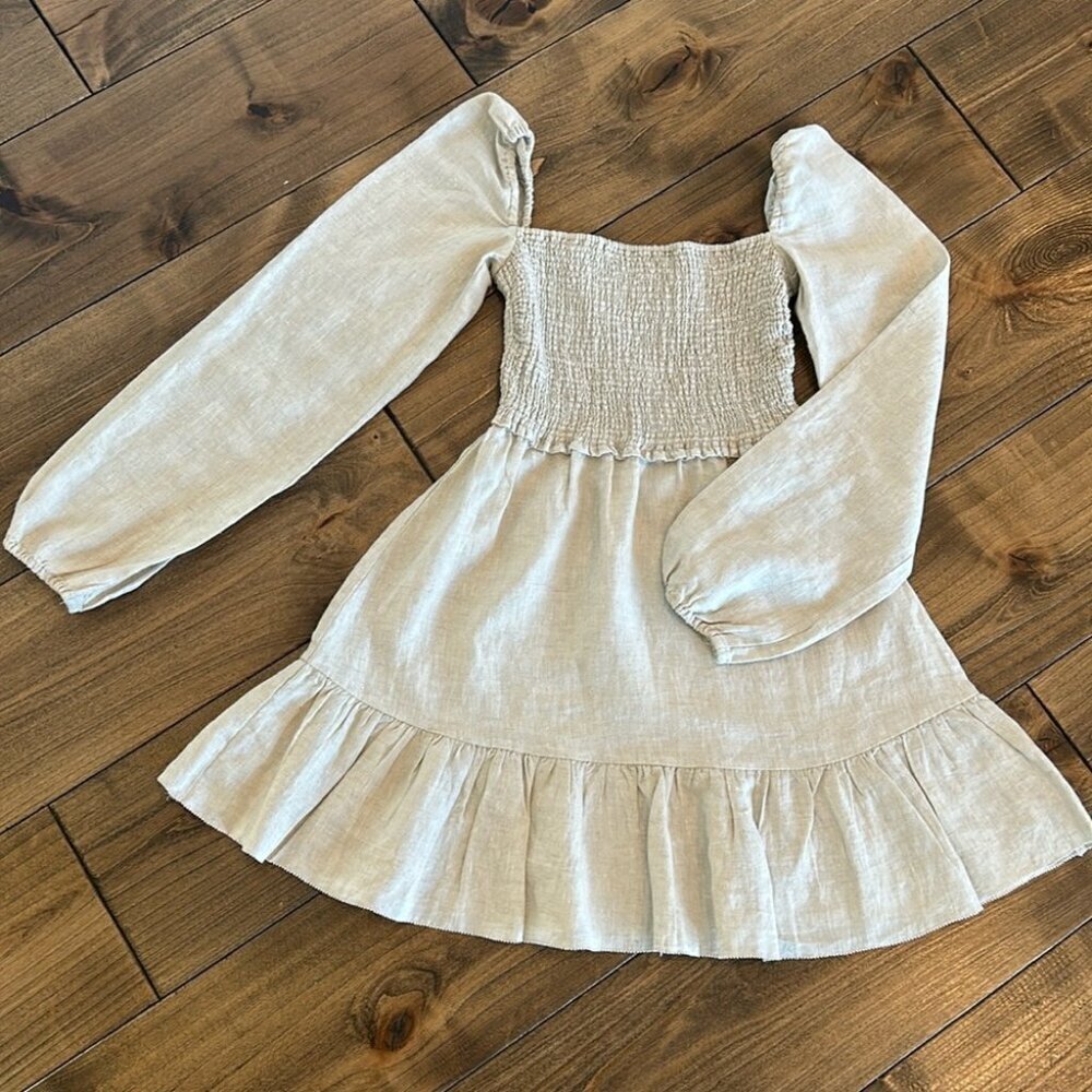 Wilfred Linen Dress | Size 2XS - Picture 1 of 4